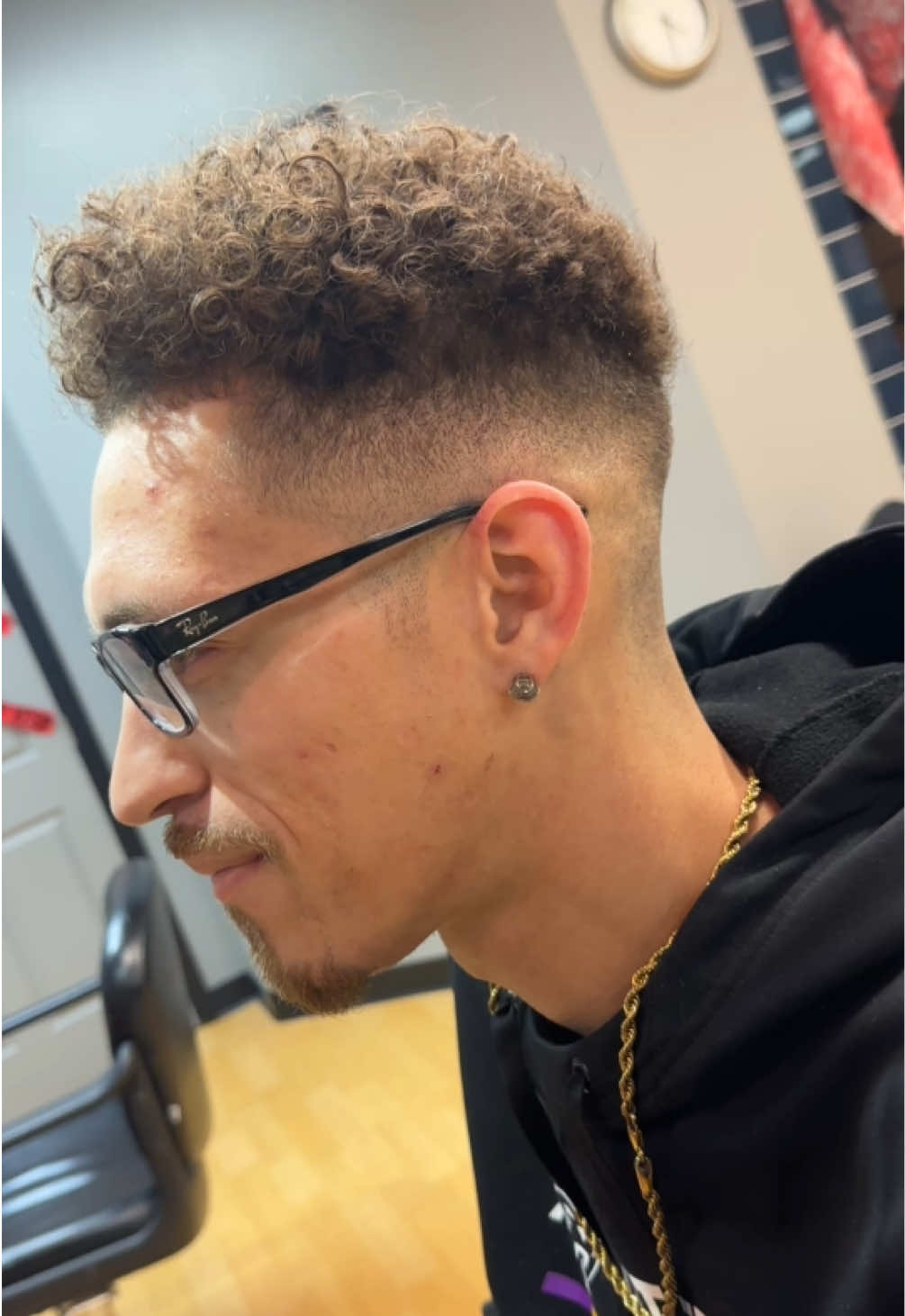 Fade haircut by Brittany B